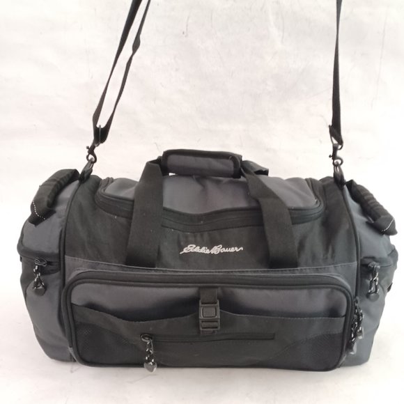 Eddie Bauer Bags Eddie Bauer Tough Nylon Weekender Duffel Bag Carry
